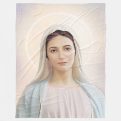 Our Lady of Tihaljina Queen of Peace Blanket