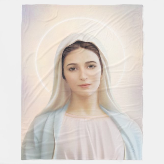 Our Lady of Tihaljina, Queen of Peace Blanket (Front)