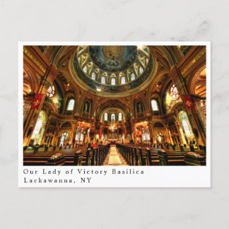 Our Lady of Victory Basilica, Lackawanna NY Postcard