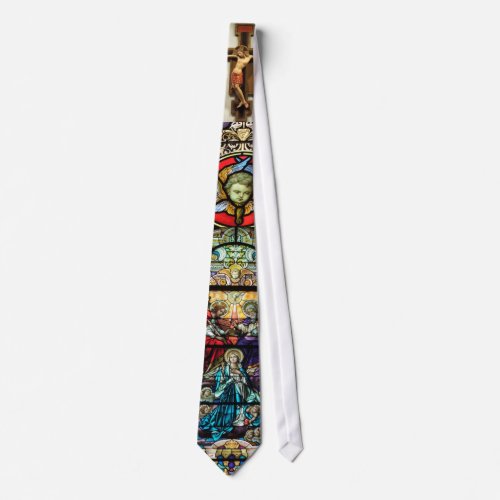 Our Lady of Victory tie_Religious design Tie