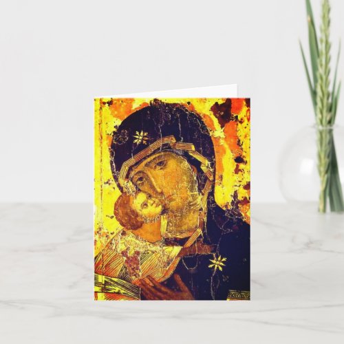 Our Lady of Vladimir Note Card