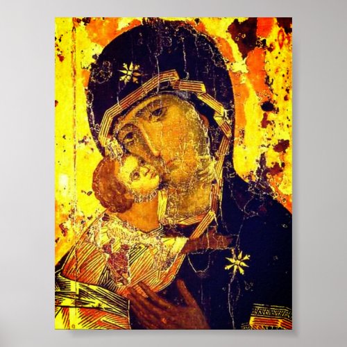Our Lady of Vladimir Poster
