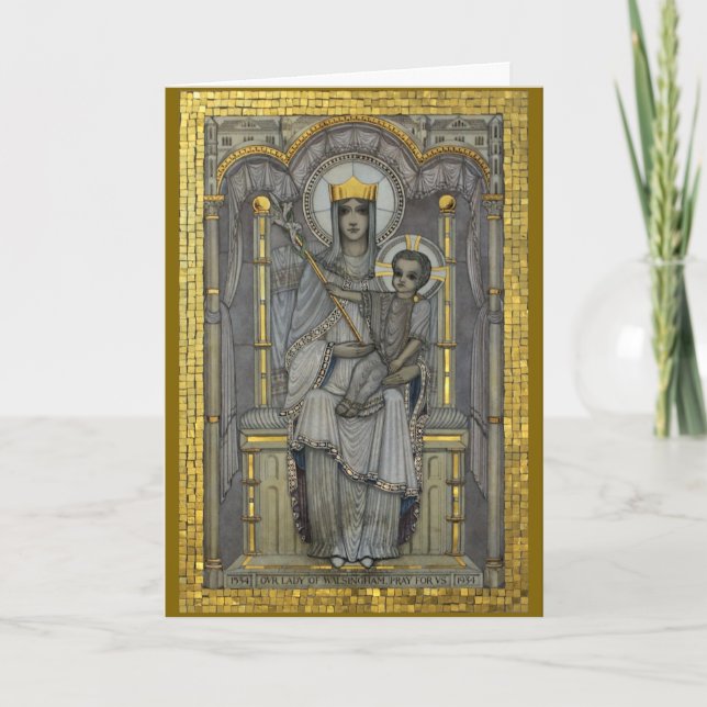 Our Lady of Walsingham Card (Front)