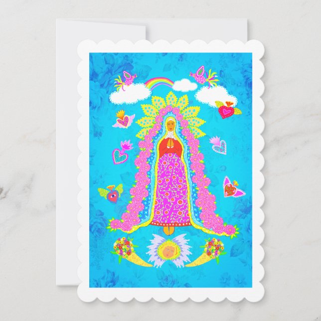 Our Lady Pablo Casals Flat Note Card (Front)