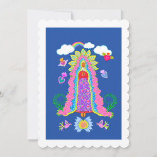 Our Lady Pablo Victor Hugo Flat Note Card