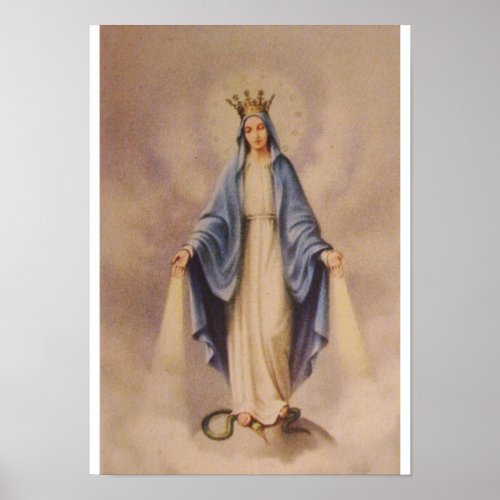 Our Lady Queen of Heaven Poster