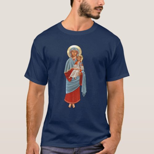 Our Lady Star of the Sea icon T_Shirt