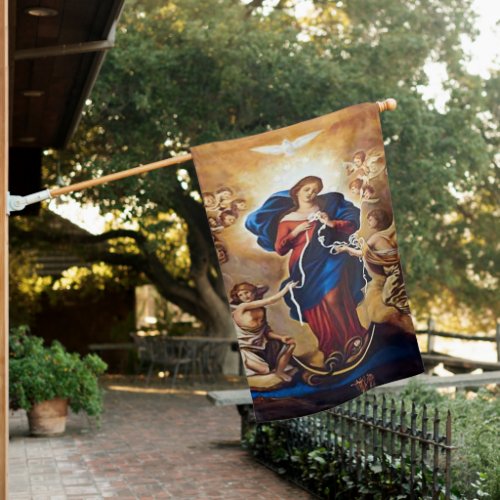 Our Lady Undoer of Knots House Flag