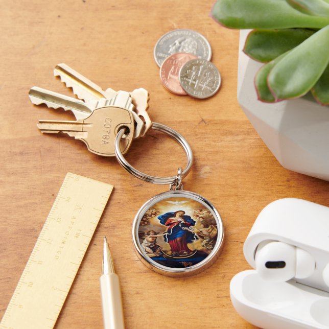 Our Lady Undoer of Knots Keychain (Desk)
