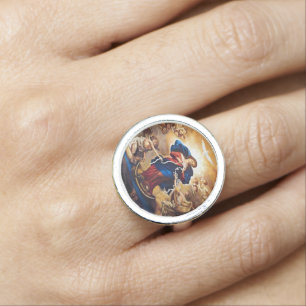 Our Lady Undoer of Knots Ring