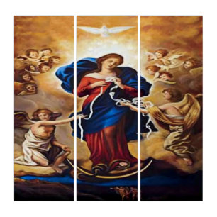 Our Lady Undoer of Knots Triptych