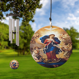 Our Lady Undoer of Knots Wind Chime
