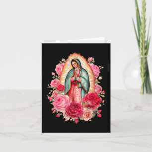 Our Lady Virgen De Guadalupe Saint Virgin Mary Nk  Card