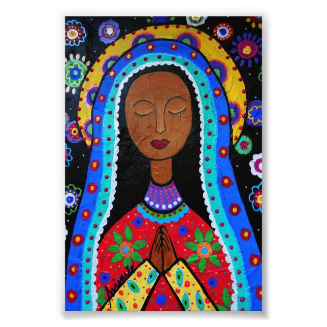 Our Lady Virgin Guadalupe Photo Print (Front)