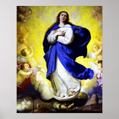 Our Lady Virgin Immaculate Heart of Mary 5 Poster