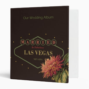 Our Las Vegas Wedding Album Binder