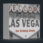 Our Las Vegas Wedding Album Binder<br><div class="desc">Our Las Vegas Wedding Album</div>