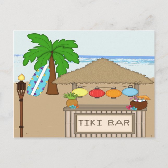 Our Laua Tiki Bar Postcards (Front)