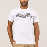 Our Legal Business Design T-Shirt<br><div class="desc">This is just a quick and simple design made for my team and our other Residual Income business. The idea is for YOU to add your own QR Code image below the wording to lead people back to your website! Something GREAT that has been created, takes someone GREAT planning it!...</div>