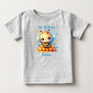 Our Lil' Honey   Honey bee themed Personalized Baby T-Shirt