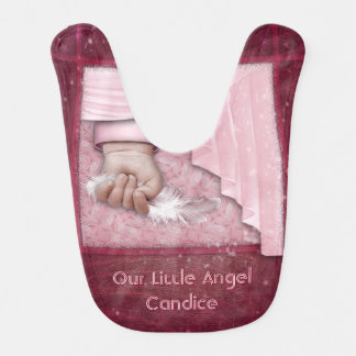 Our Little Angel (customizable) Baby Bib
