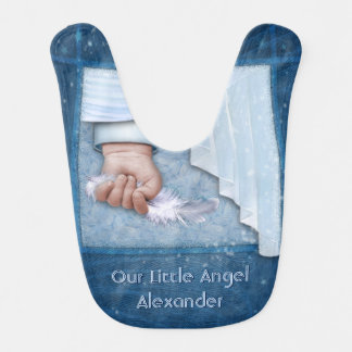 Our Little Angel (customizable) Bib