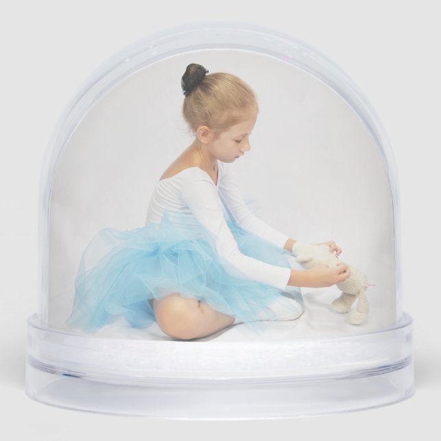 Our Little Ballerina Snow Globe (Front)
