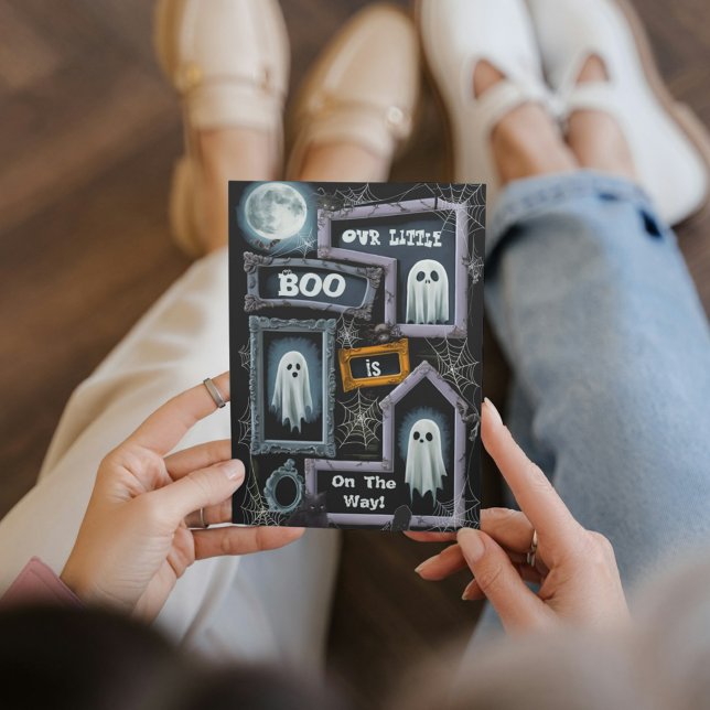 Our Little Boo Halloween baby shower Invitation (Creator Uploaded)