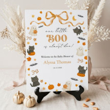Our Little Boo is Almost Due Halloween Baby Shower