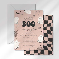 Our Little Boo is Turning Two Invitation