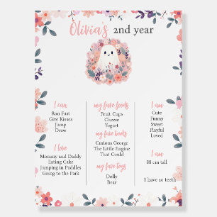 Our Little Boo is Two Poster