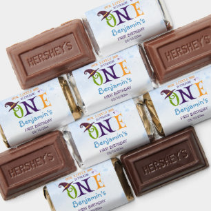 Our Little Boo Turning One, Halloween 1St Birthday Hershey's Miniatures