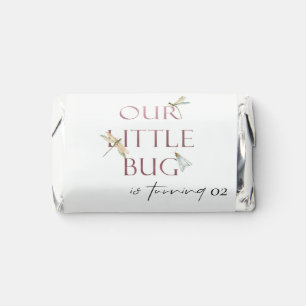 Our Little Bug Pink Dragonfly Any Age Birthday Hershey's Miniatures