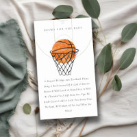 Our Little Champ Basketball Books for Baby Shower