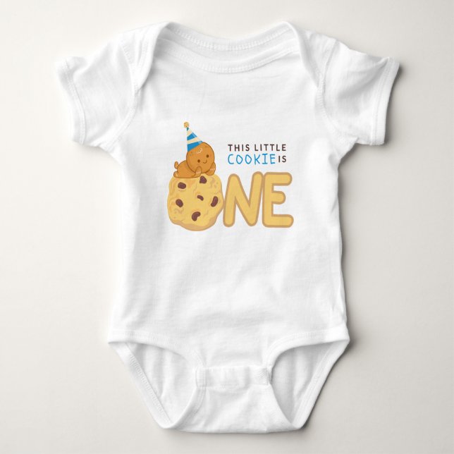 Our Little Cookie is One Baby Bodysuit (Front)