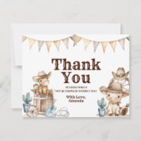 Our Little Cowboy Wild West Baby Shower
