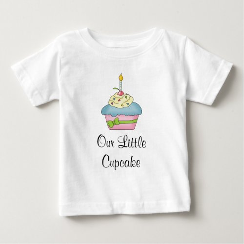 Our Little Cupcake Blue Shirt