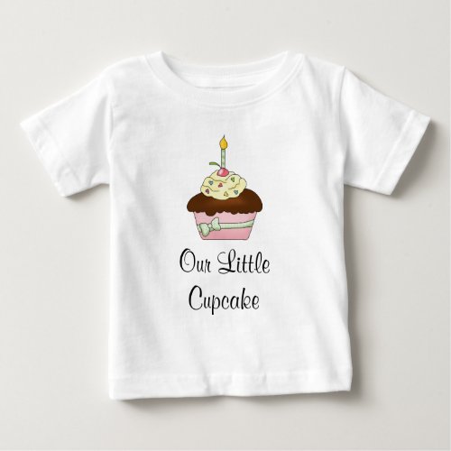 Our Little Cupcake Brown Shirt