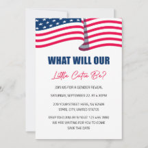 Our Little Cutie 4th of July Gender Reveal