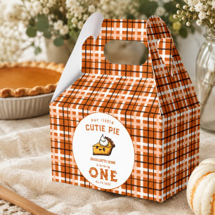 Our Little Cutie Pi Day 1st Birthday Favor Boxes