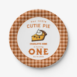 Our Little Cutie Pi Day 1st Birthday Paper Plates