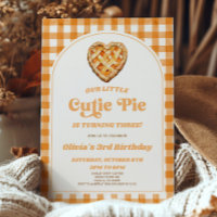 Our Little Cutie Pie Retro Birthday Party