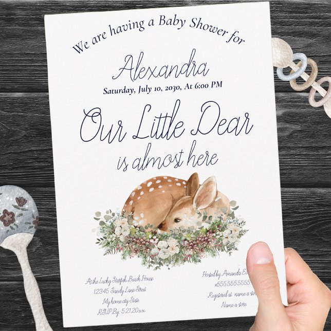 Our little Dear Deer Woodland White Roses Pinecone (Creator Uploaded)
