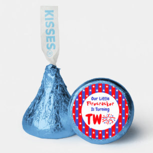 Our Little Firecracker 2nd Birthday Hershey®'s Kisses®