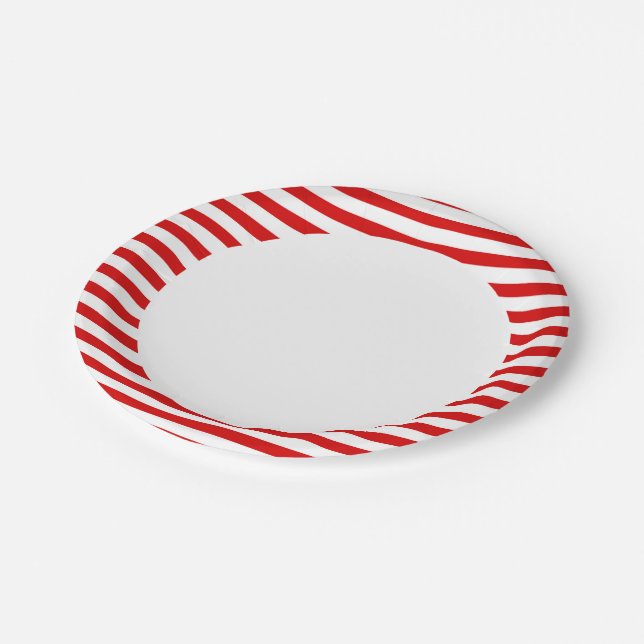 Our Little Firecracker Birthday  Paper Plates (Angled)