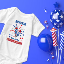 “Our Little Firecracker” Personalized