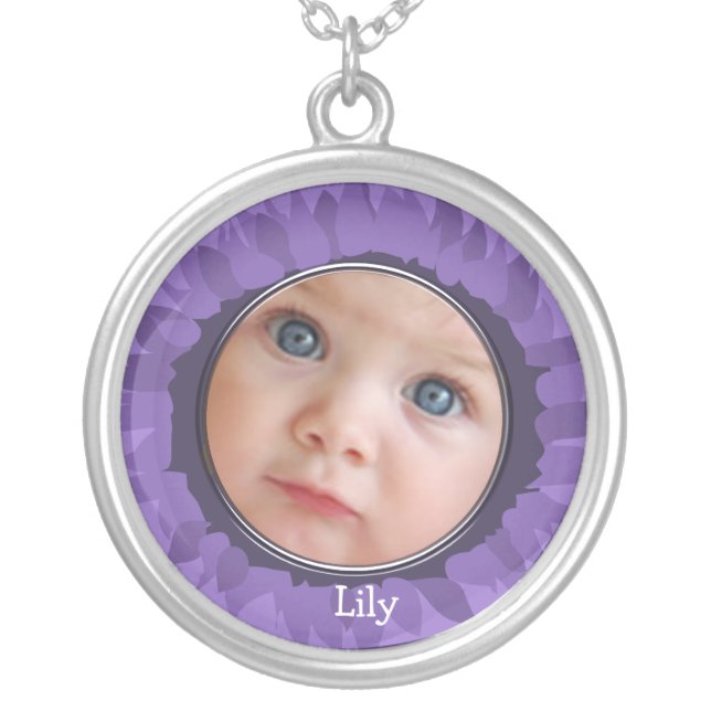Our Little Gerber Baby Photo Necklace (Front)