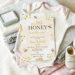 Our Little Honey Baby Shower Invitation