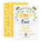 Our little honey, Bee themed 1st birthday invite