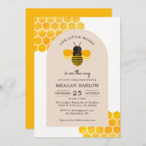 Our little Honey Is On the Way Baby Shower Invitation